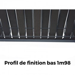 Profil de Finition bas en Aluminium - Élégance et Durabilité